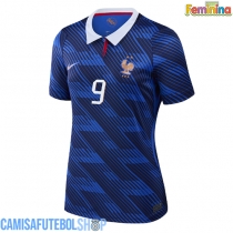 Camisa de time de futebol França Marcus Thuram #9 Replicas 1º Equipamento Feminina Mundo 2026 Manga Curta